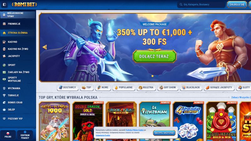 Romibet Casino gry online